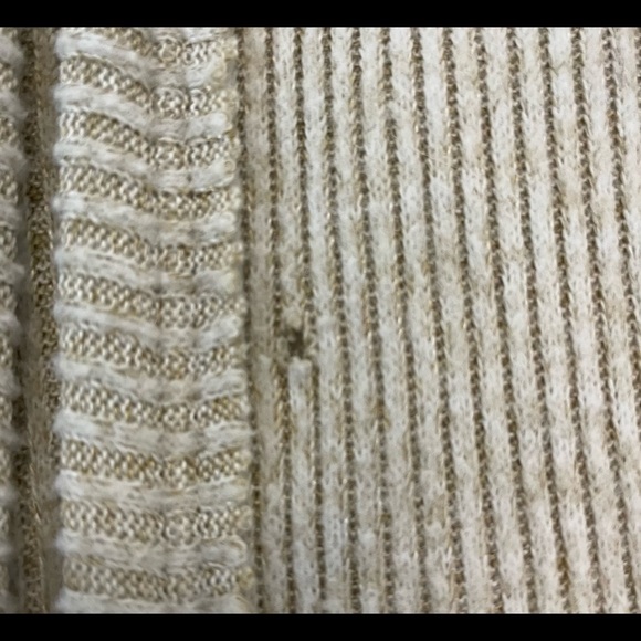 Aeropostale Maxi Length Cardigan Sweater,Low Calf, Beige, Size Medium - Picture 10 of 10